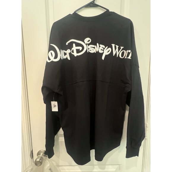 Disney Tops - Disney Parks Walt Disney World Classic Black Spirit Jersey Adult Large New
